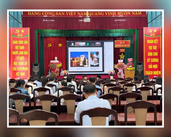 Hội thảo khoa học trực tuyến với chủ đề “Loạn thần trong rối loạn sử dụng chất, rối loạn khí sắc và giai đoạn chu sinh” tại Bệnh viện Tâm thần Trung ương 2